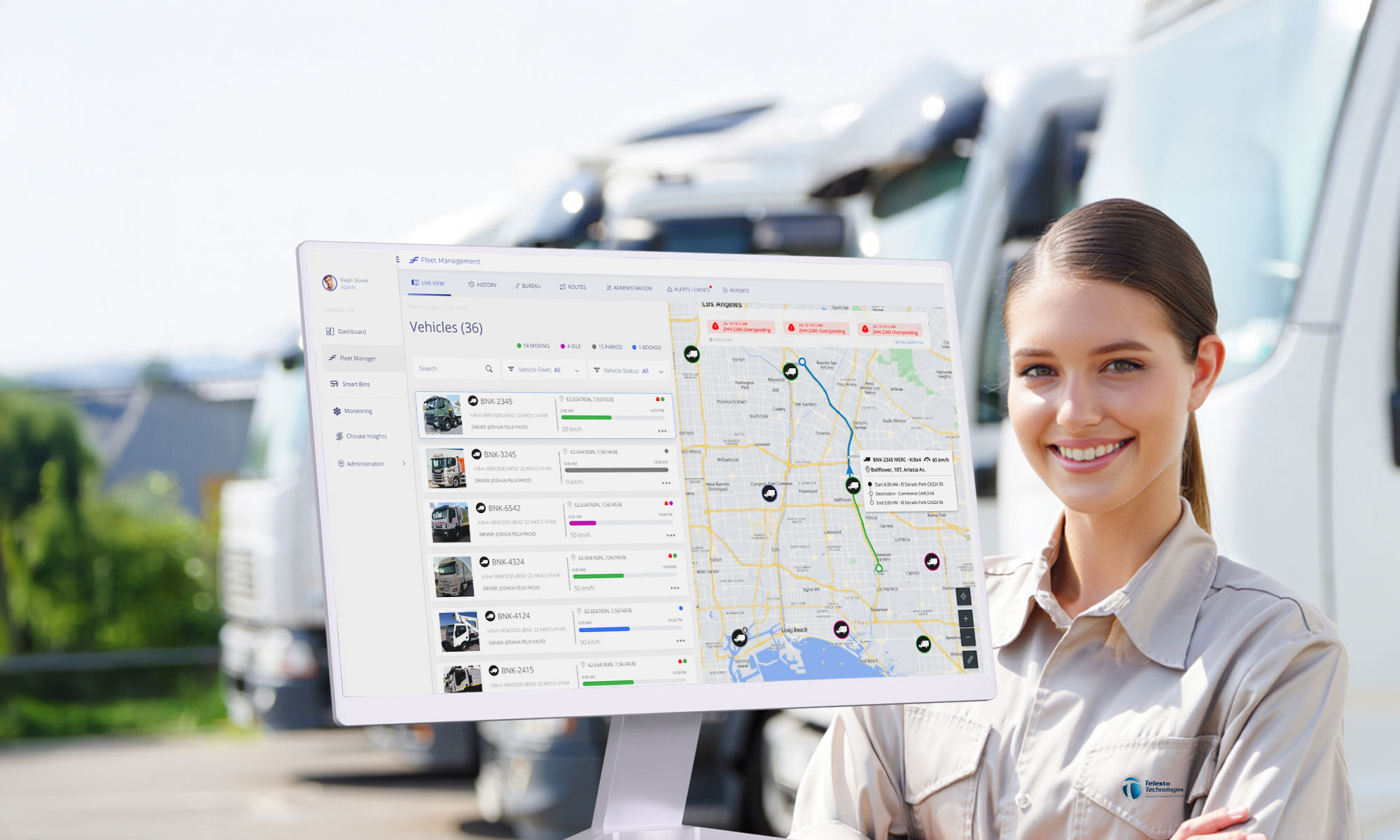 fleet management dashboard